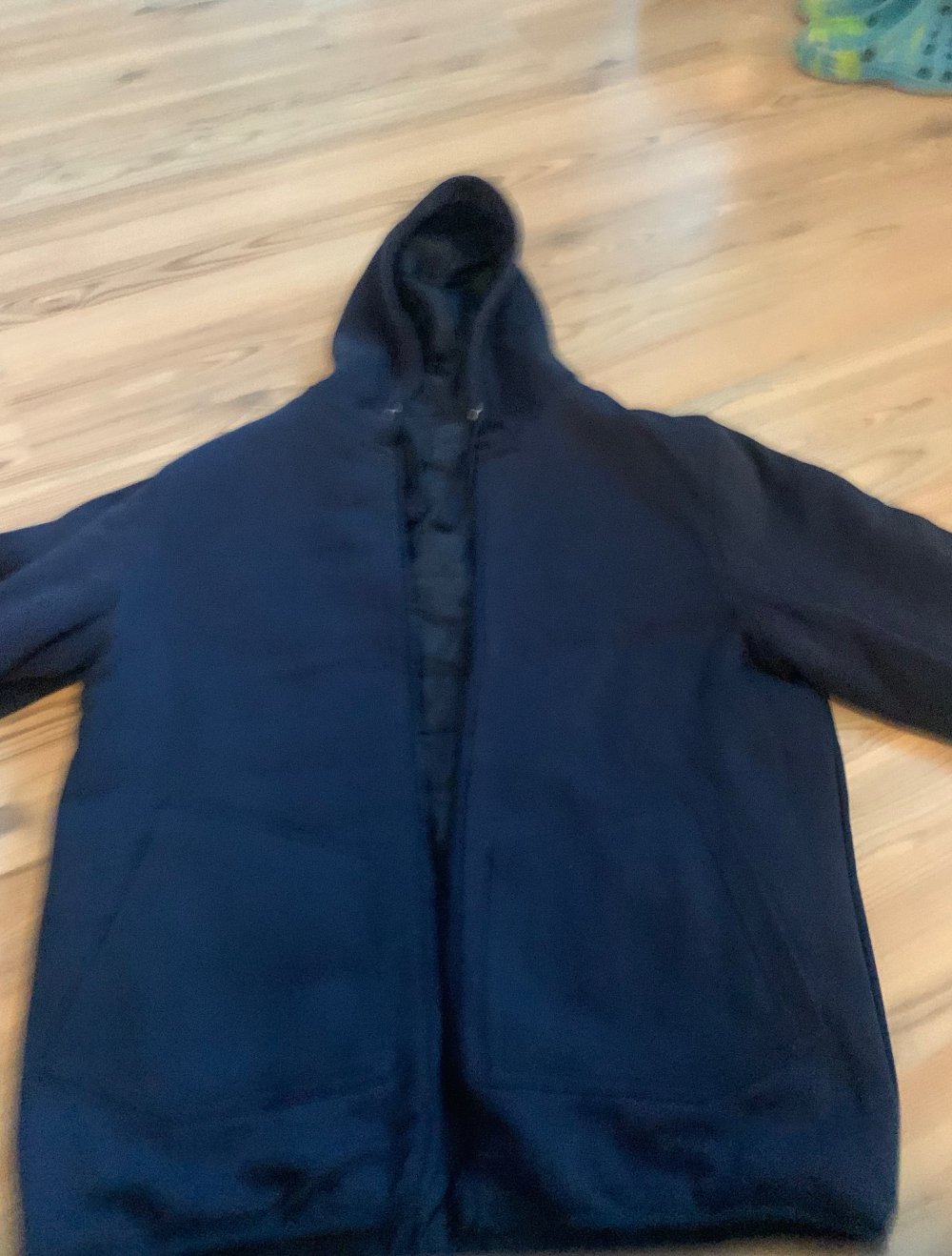 Herren Wende Stepp/Sweatjacke
