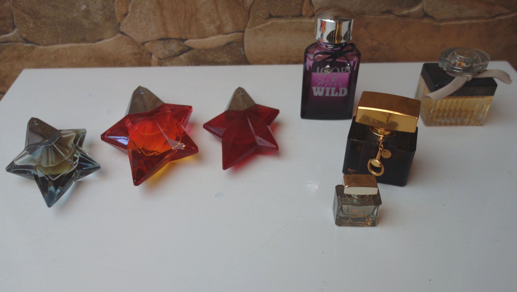 Parfum Sammlung Konvolut : Angel, Gucci, Joop, Chloe nur zus.