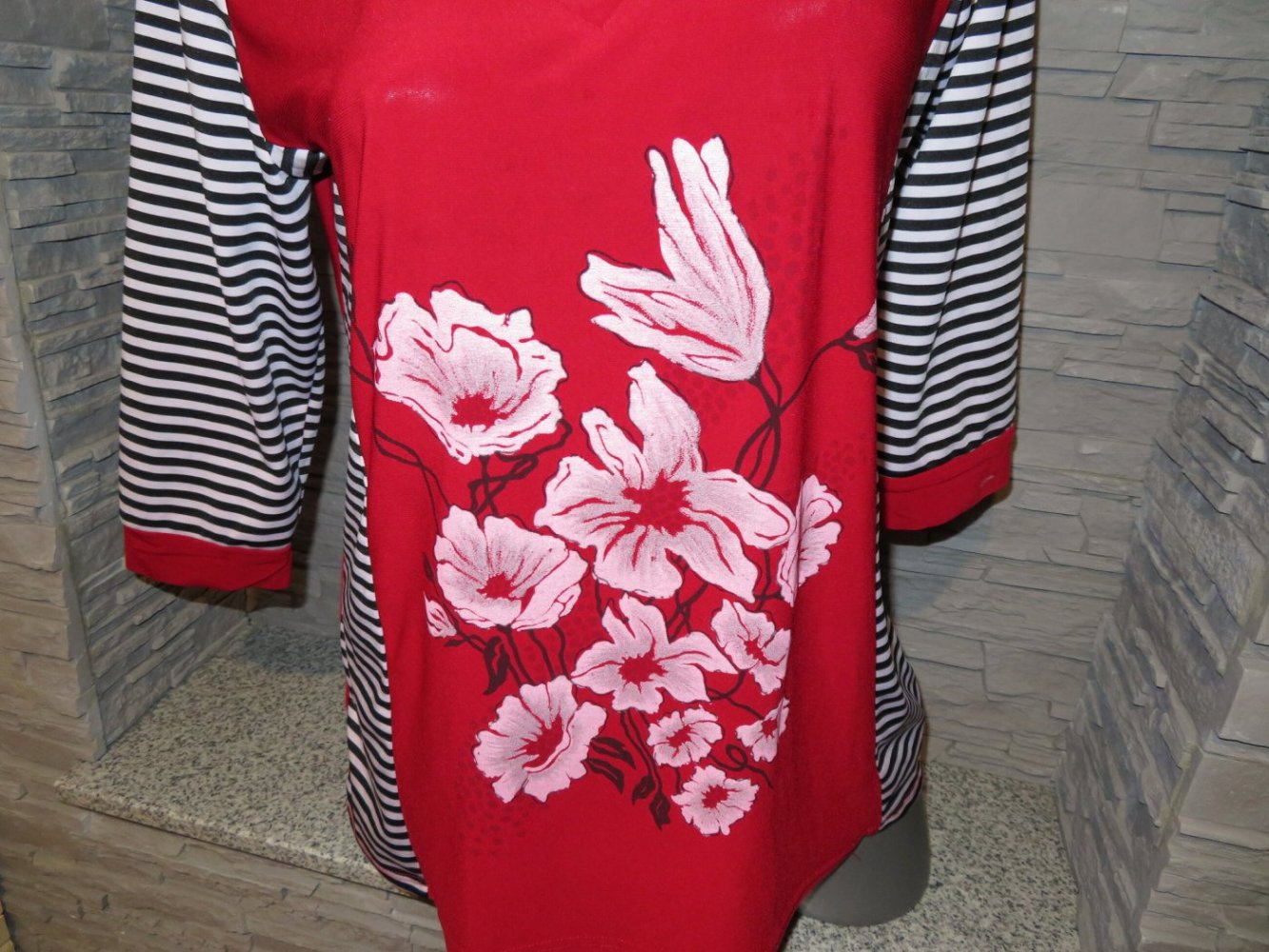 Damen 3/4 Arm Shirt Größe M (Nr29)