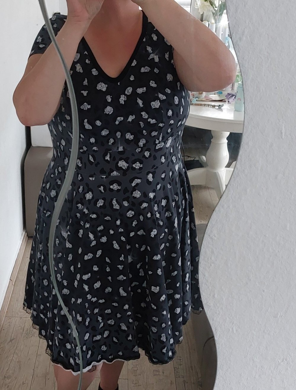 leo glitzer kleid
