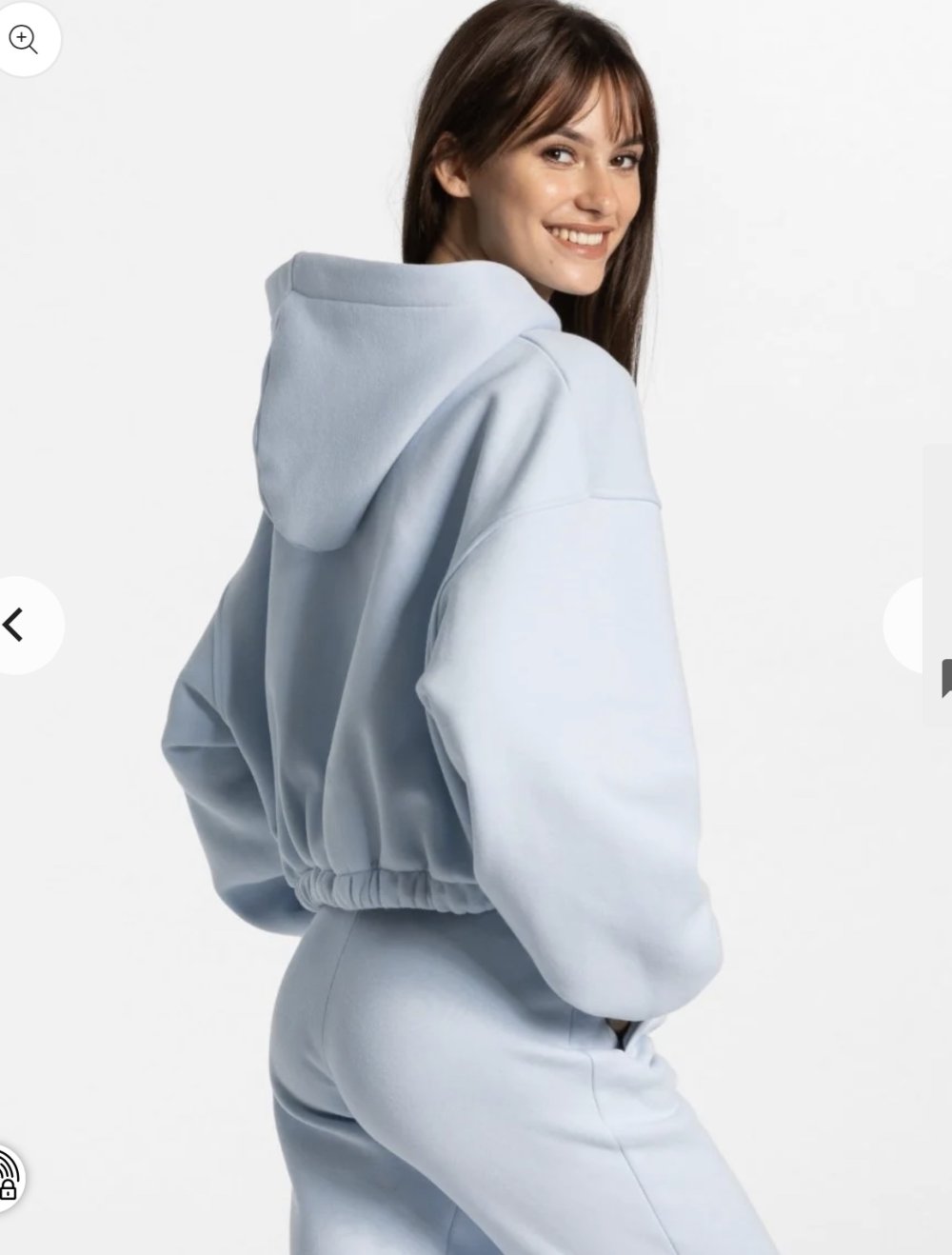 Iconic Oversized Zip Hoodie 