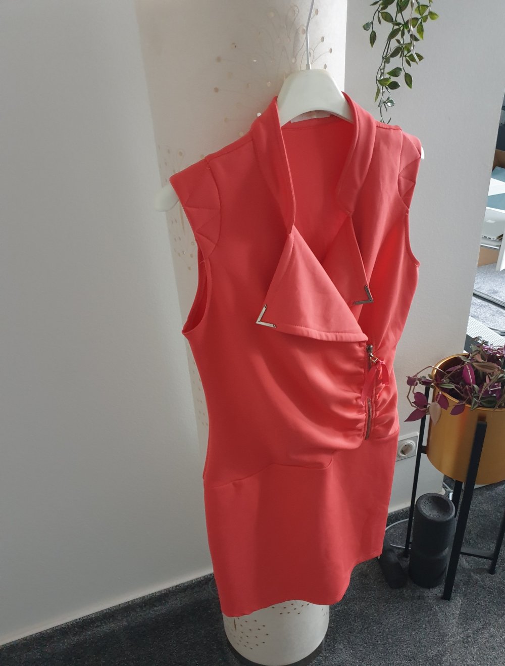 Kleid Koralle Gr 38 wie neu