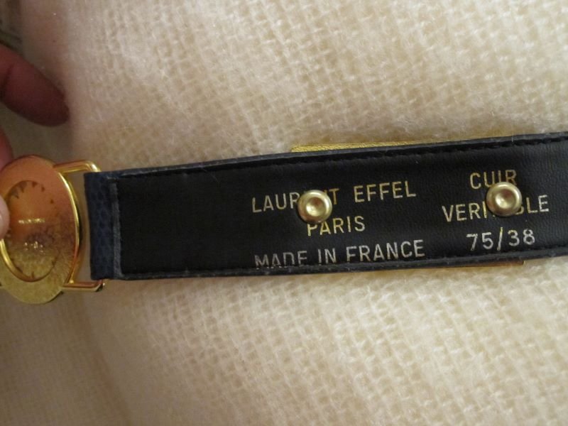 Gürtel blau Gr. 75