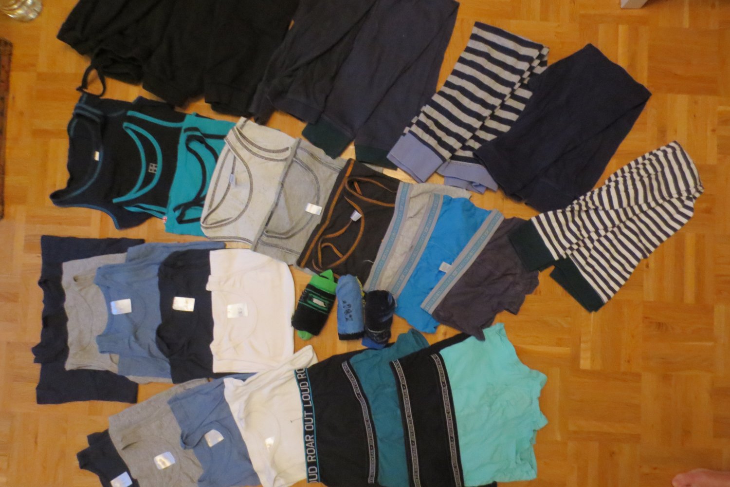 Bekleidungspaket Wäschepaket Kleidungspaket 134 bis 146