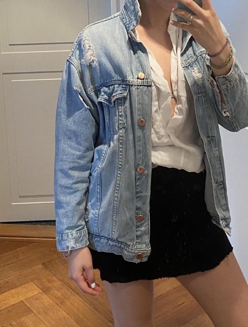 ZARA Jeans Jacke