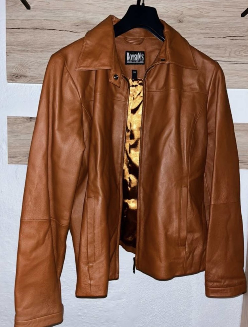 Kunstlederjacke