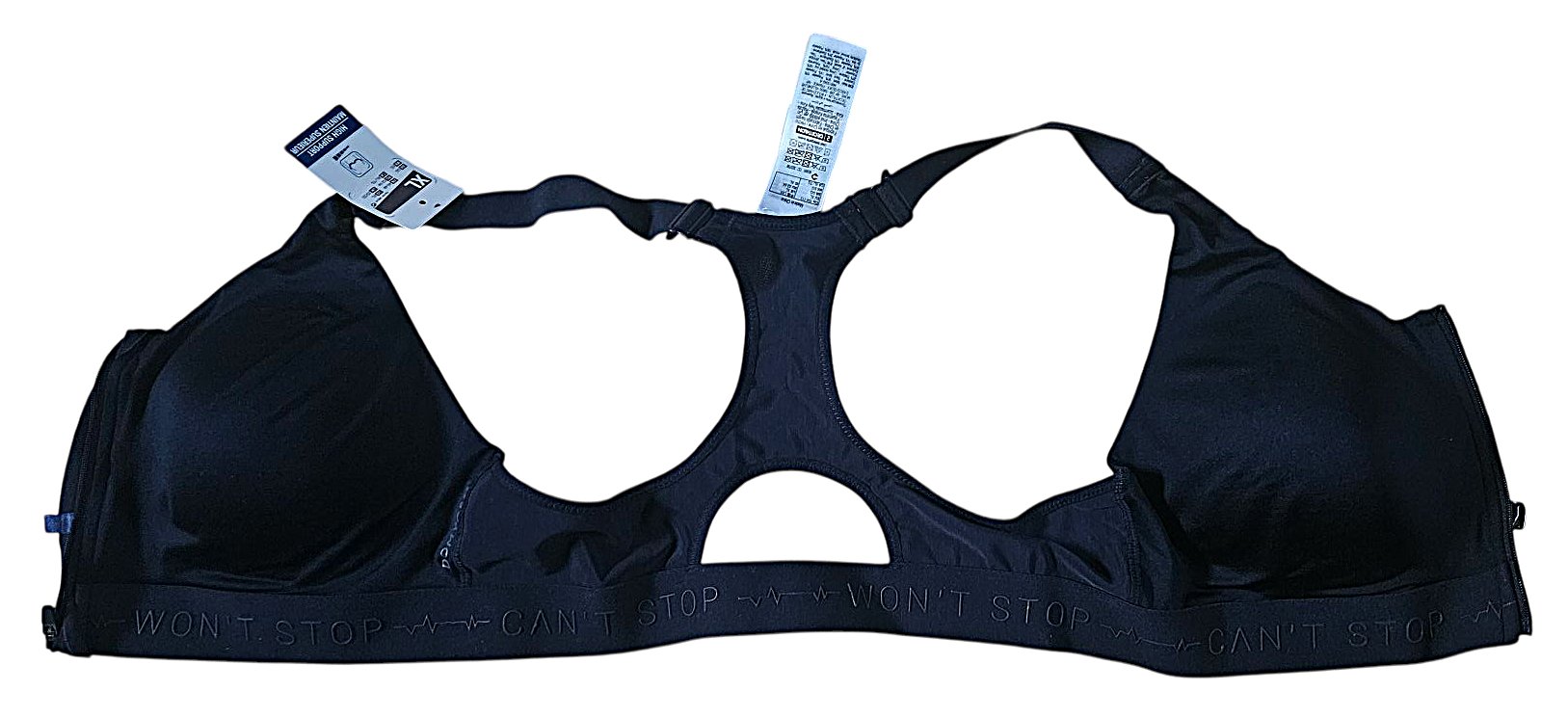 BH Sport-BH von DOMYOS NEU mit Etikett Gr. XL fester Halt dunkel blau