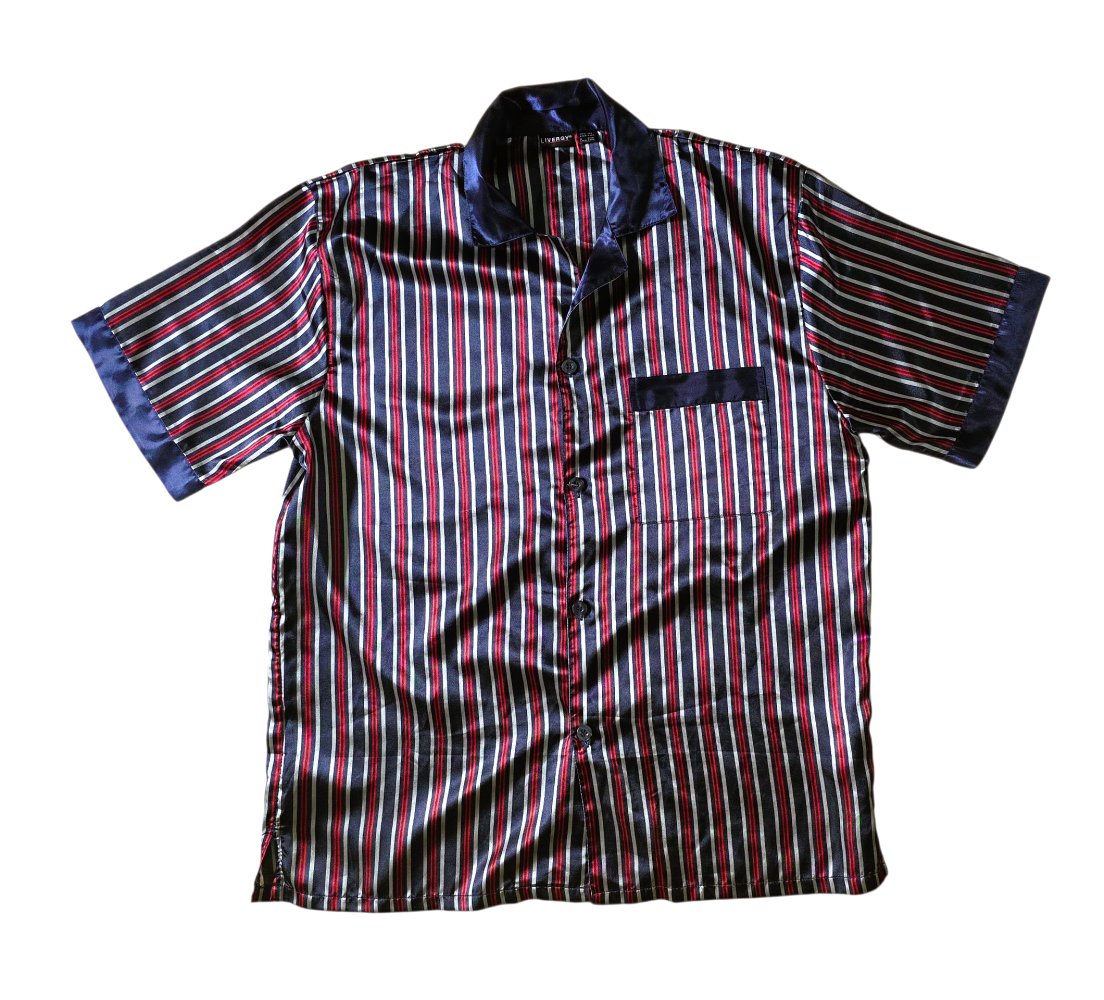 Herren kurzer Schlafanzug Nachtwäsche Pyjama Shorty von Livergy Gr. XL – 56 / 58 