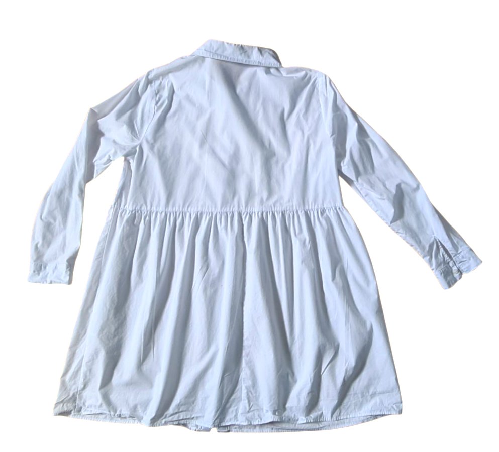 Damen Bluse Hemd Tunika Shirt Longshirt von asos curve Design Gr. L / 44 46 sehr guter Zustand weiß 
