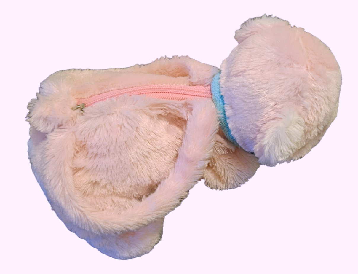 Mädchen Tasche Handtasche Teddy Teddybär Stofftier Plüschbär Plüschtier Kuscheltier 23 - 30 cm rosa TOP Zustand Topolino