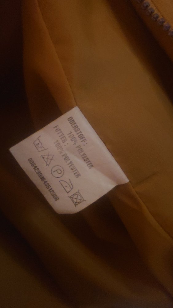 Senffarbene Vintage Jacke 