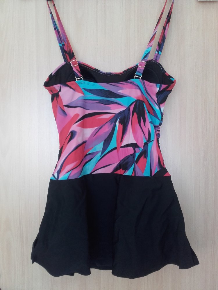 Badekleid schwarz/bunt von bpc selection