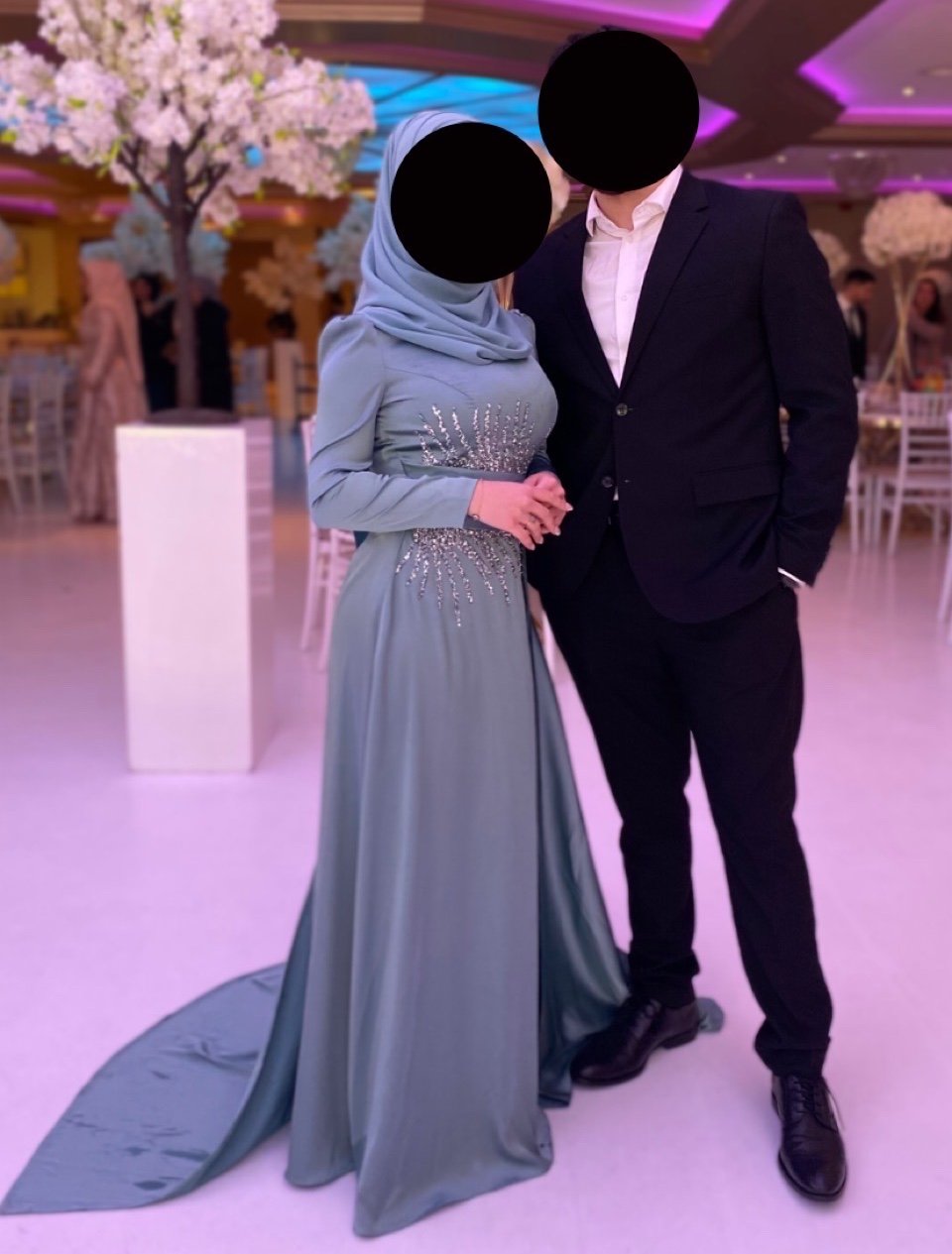 Abendkleid - langarm
