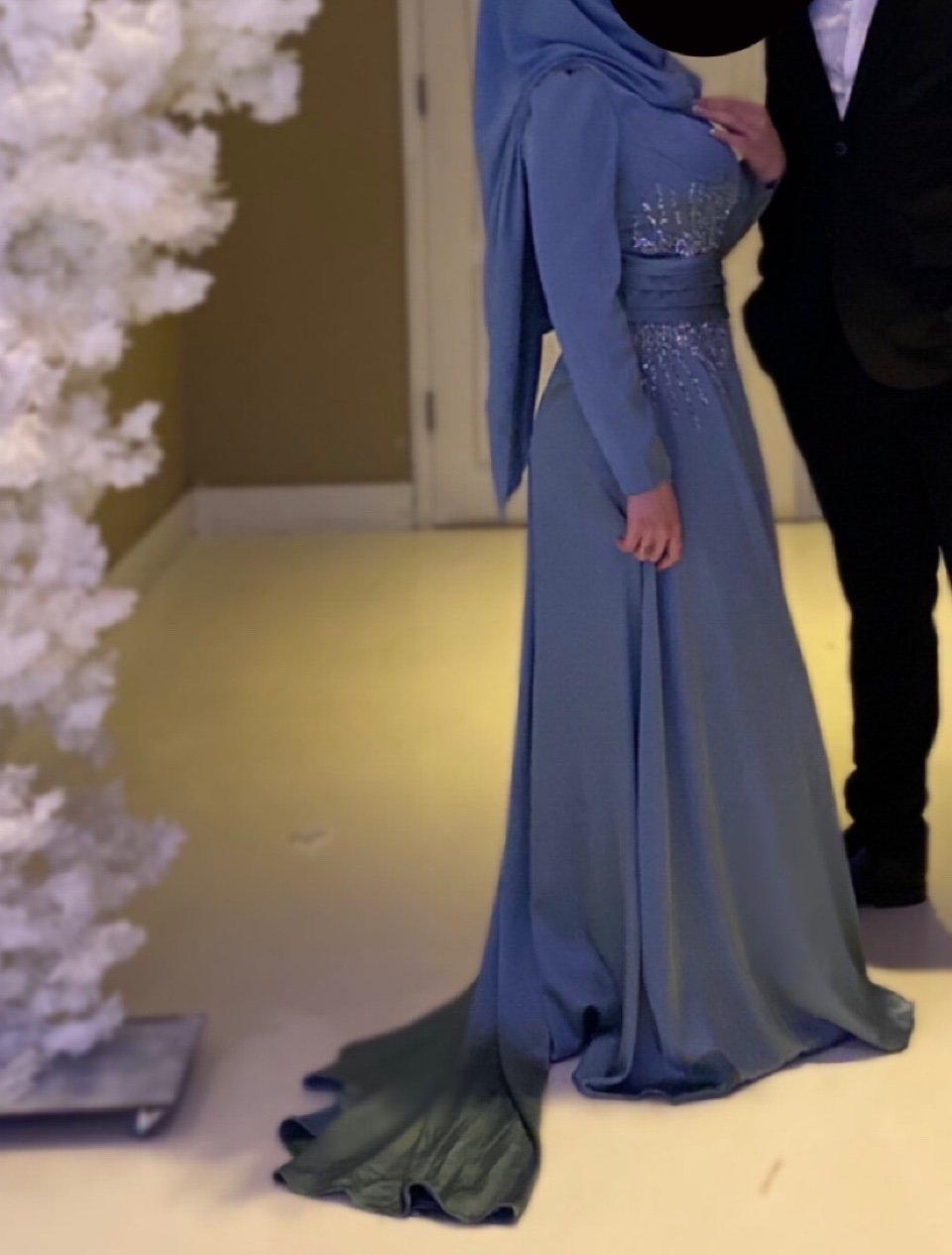 Abendkleid - langarm