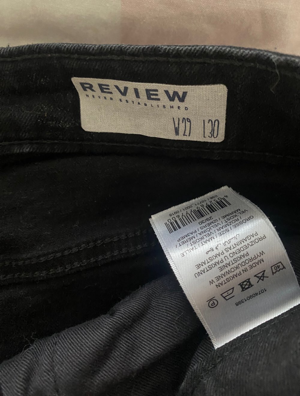 Jeanshose von Review