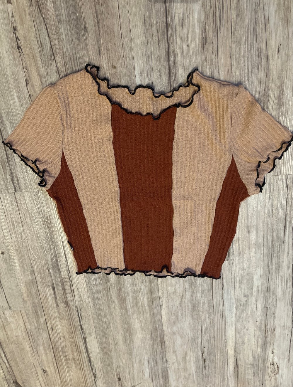 Croptop T-Shirt Set