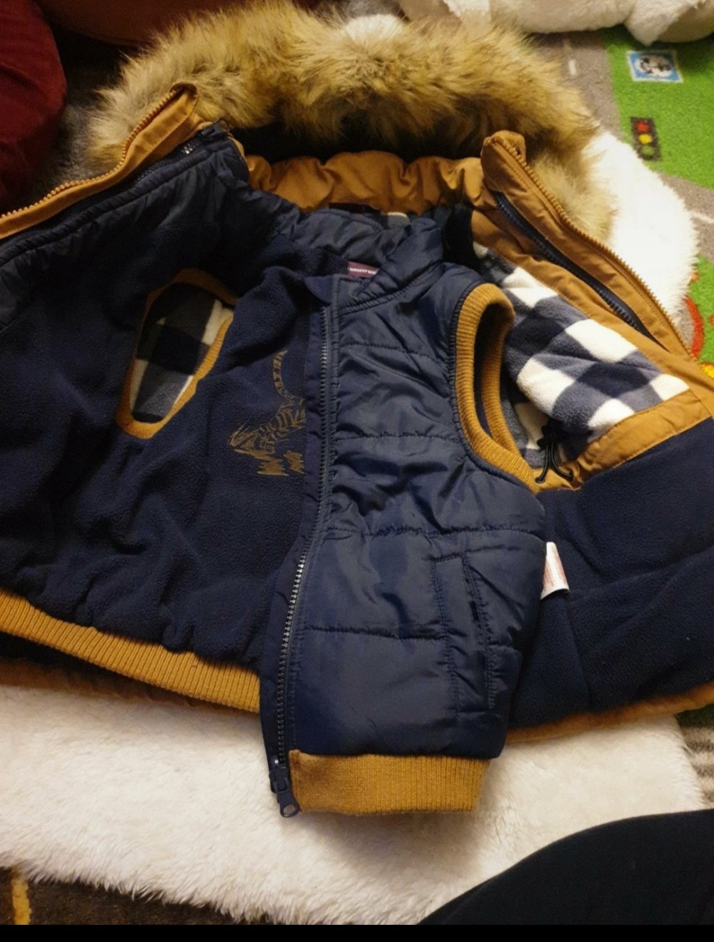 Jacke mit Weste