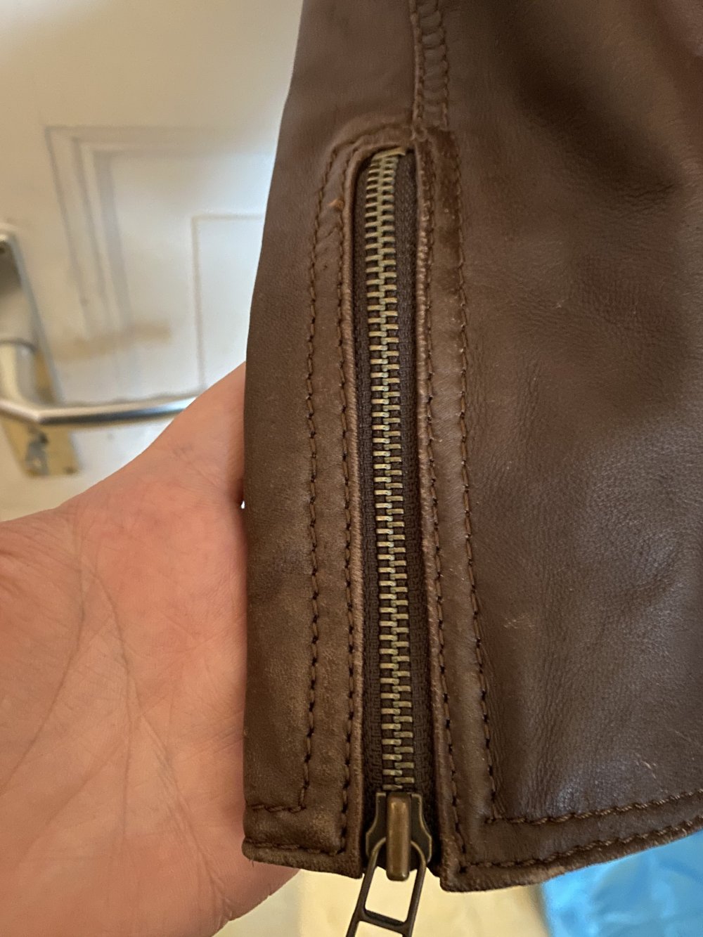 Echtlederjacke aus tollem, weichen Rindsleder