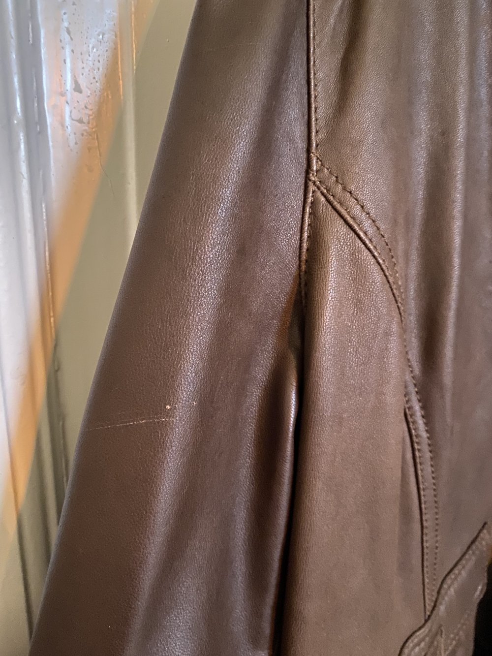 Echtlederjacke aus tollem, weichen Rindsleder