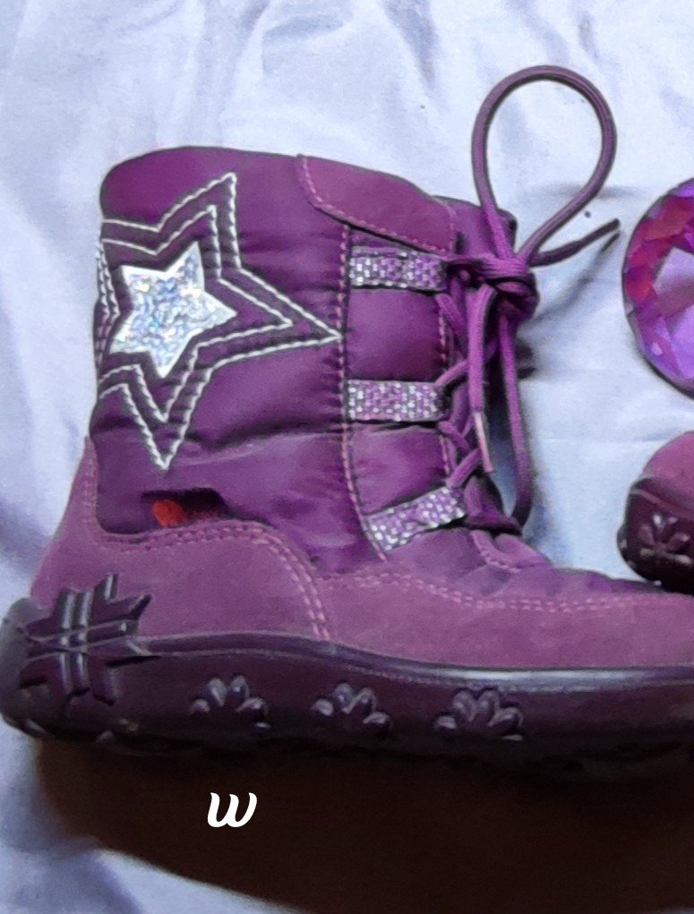 Elefant - Halbstiefel lila