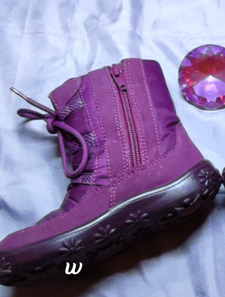 Elefant - Halbstiefel lila