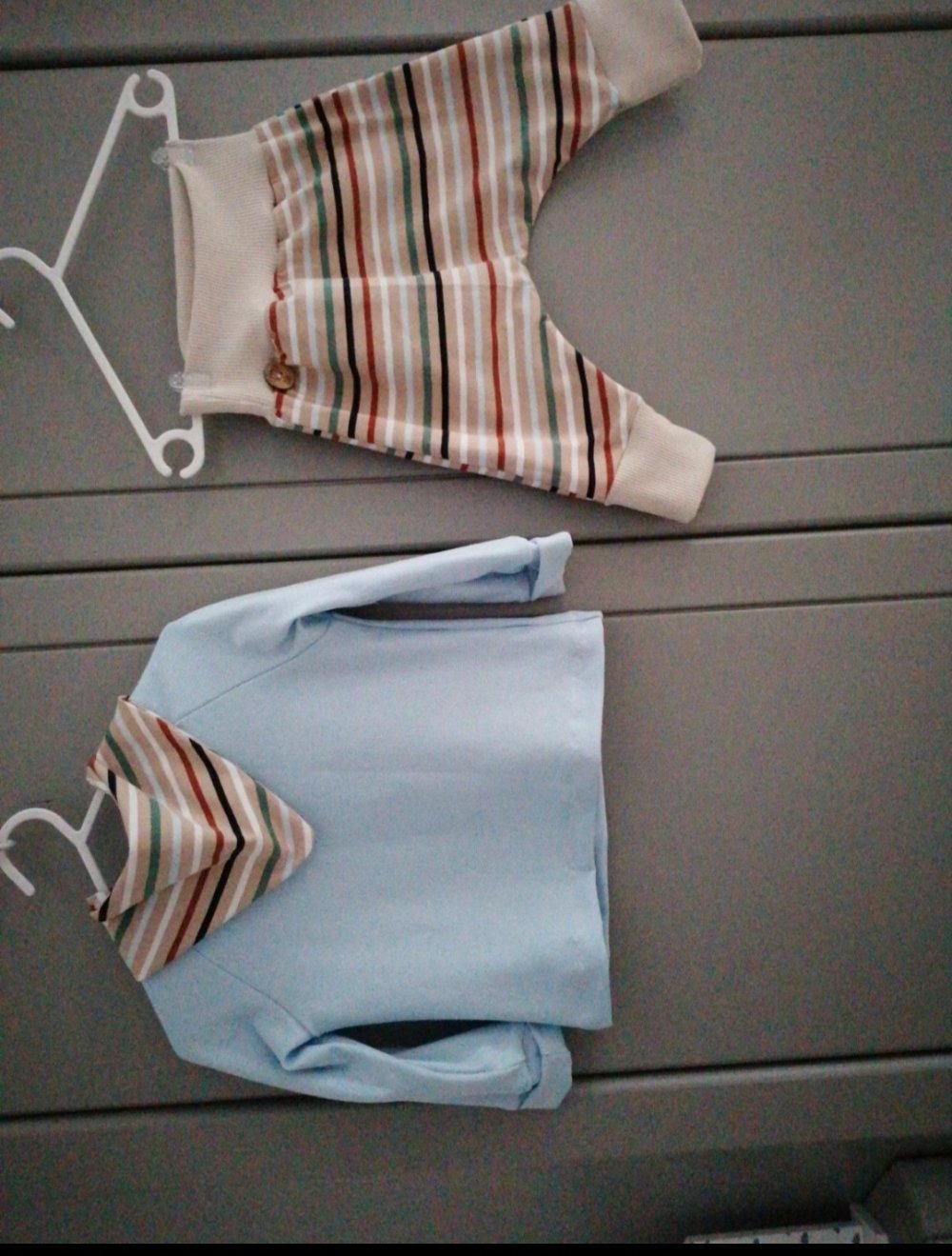 Set Pulli, Pumphose und passendes Halstuch Gr 80 /86
