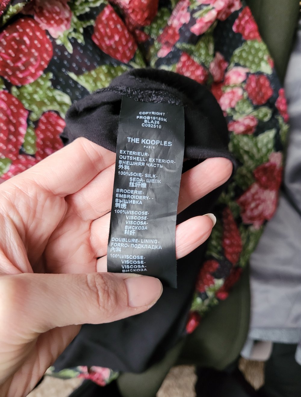 the kooples kleid S größe 1 Minikleid seide
