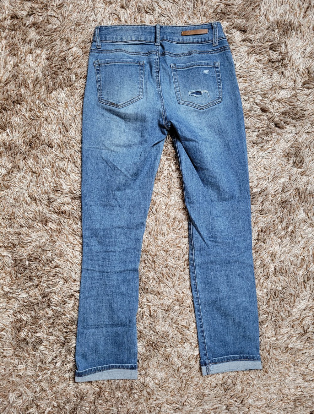 boomboom jeans ripped used