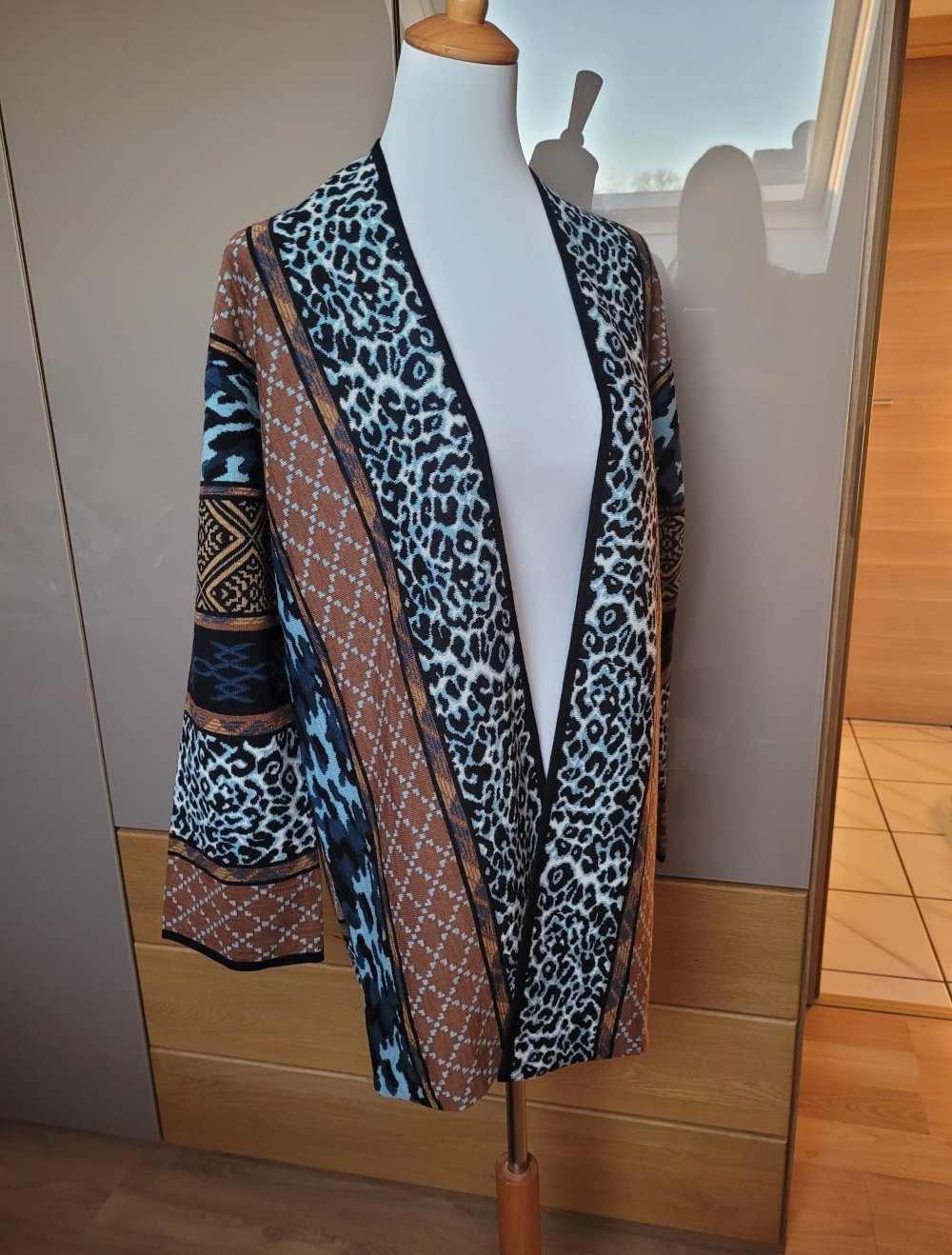 rich and royal cardigan strickjacke m muster neu