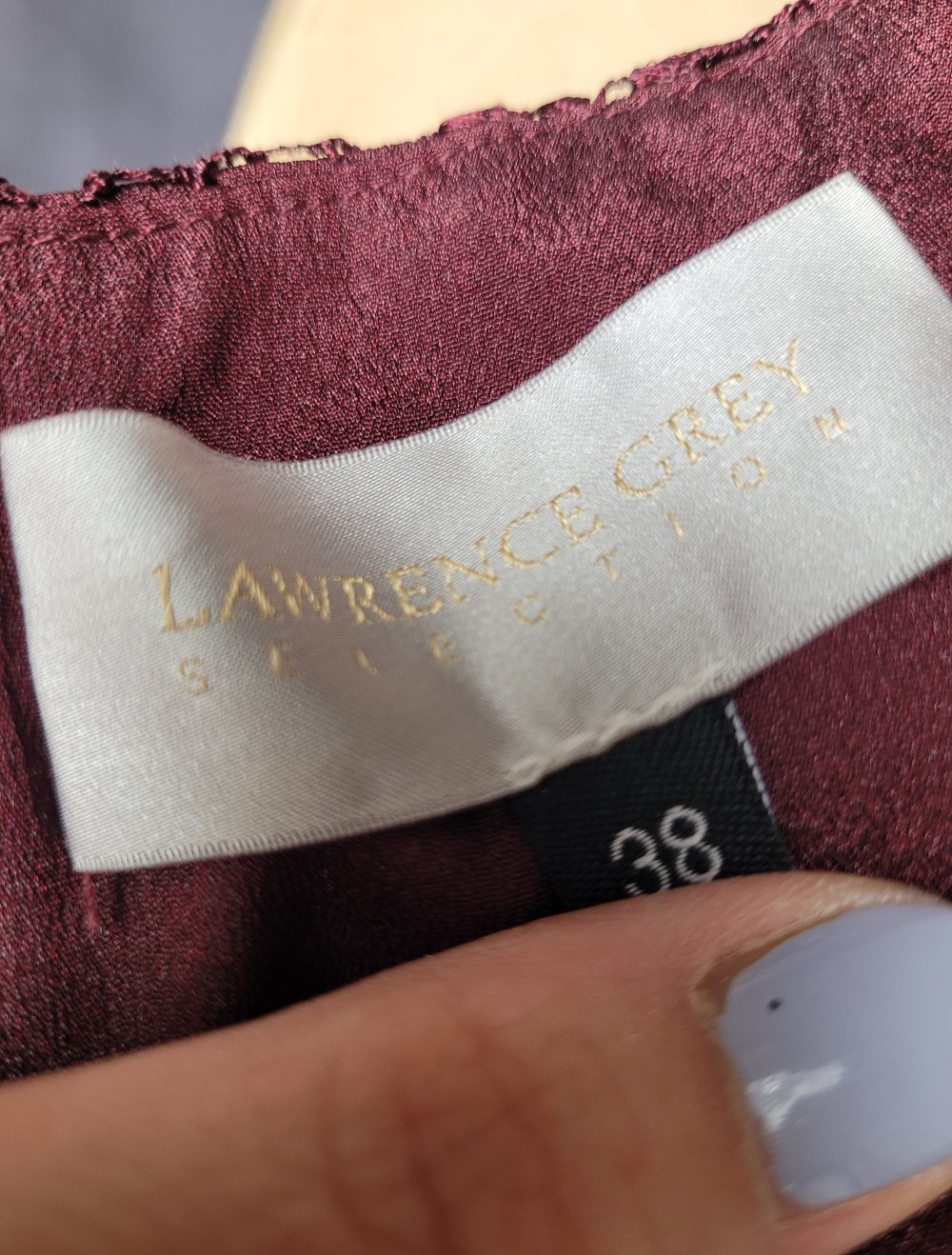lawrence grey kleid midikleid spitzenkleid m 38
