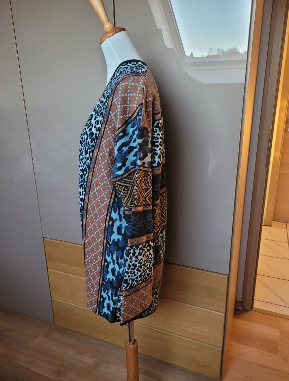 rich and royal cardigan strickjacke m muster neu