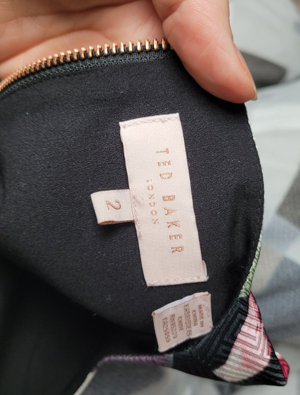 ted baker kleid m größe 2 blumenmuster