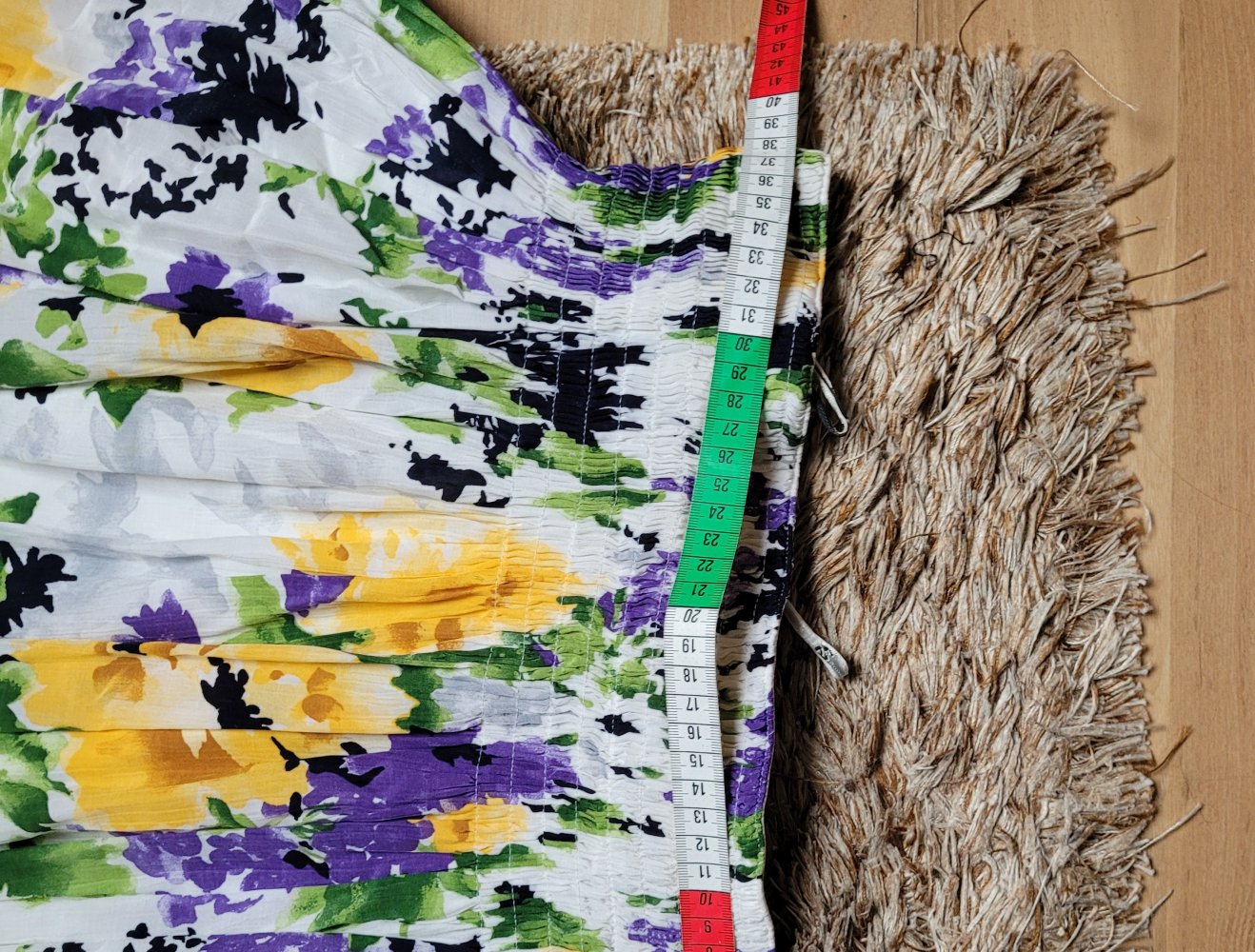 Midirock  blumenmuster vintage  hammer 42