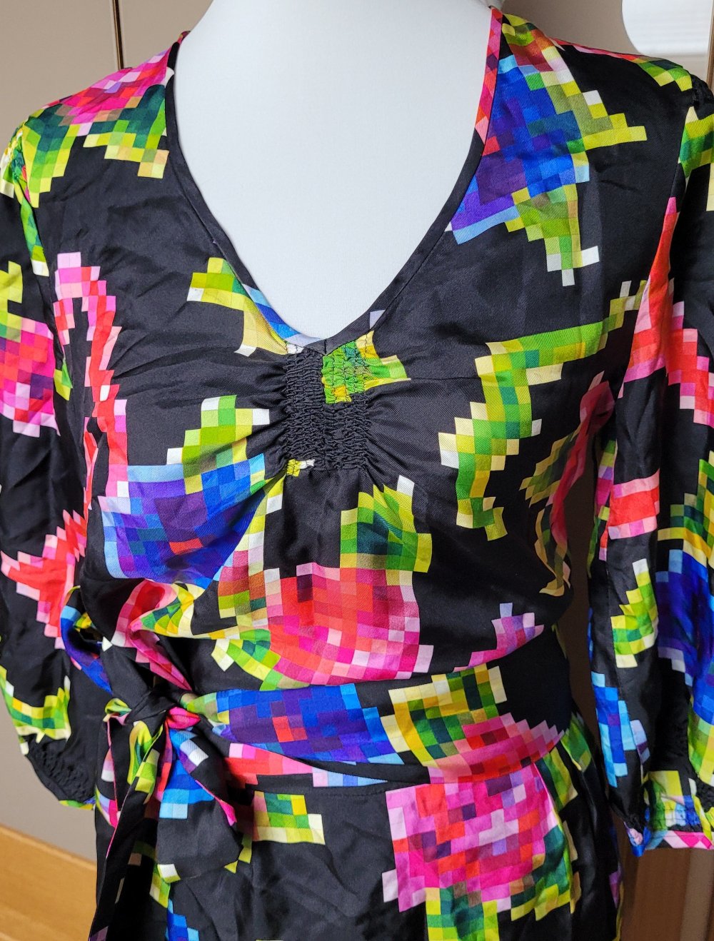 Marc Cain kleid M größe 3 blumenmuster