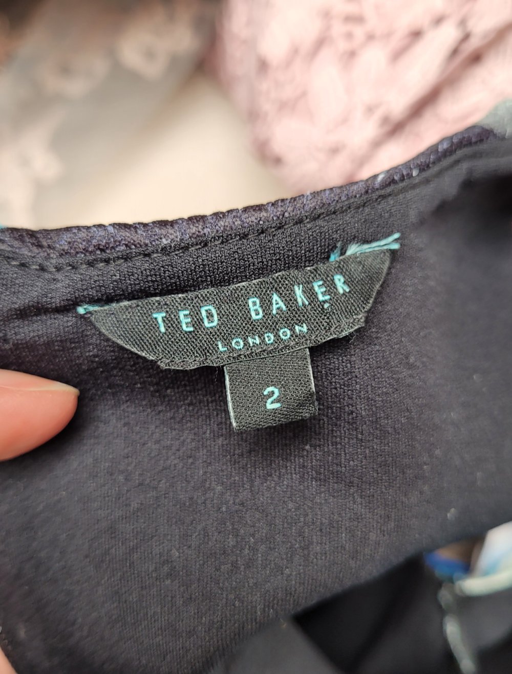 ted baker kleid m größe 2 blumenmuster