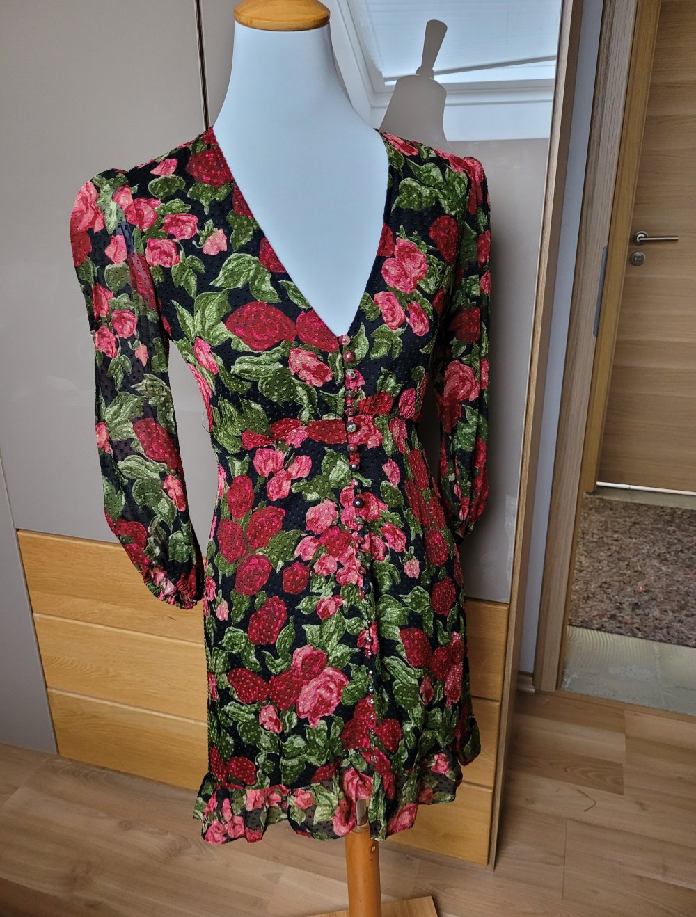 the kooples kleid S größe 1 Minikleid seide