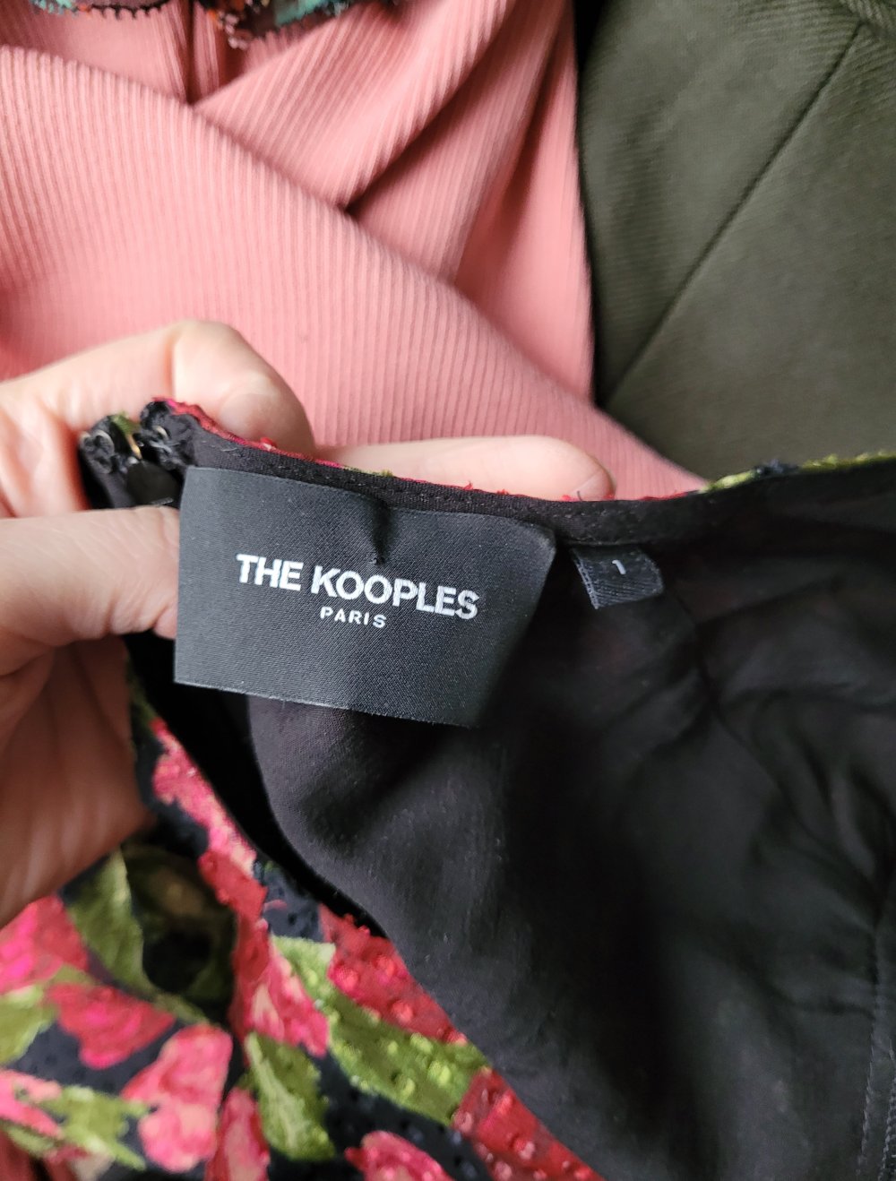 the kooples kleid S größe 1 Minikleid seide