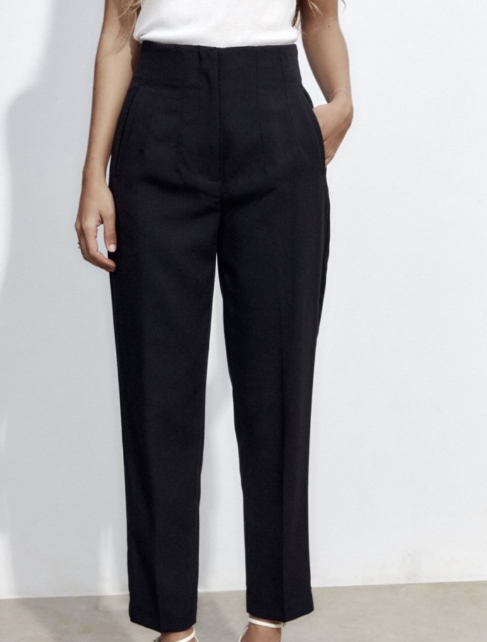Zara Anzugs Hose schwarz