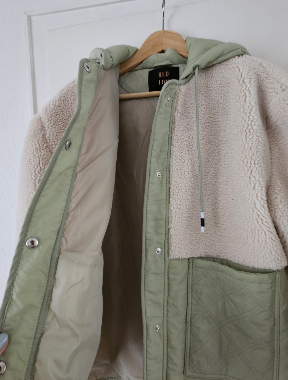 QED LONDON Teddy-Jacke Gr. 40
