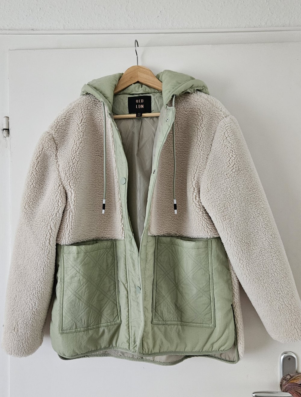 QED LONDON Teddy-Jacke Gr. 40