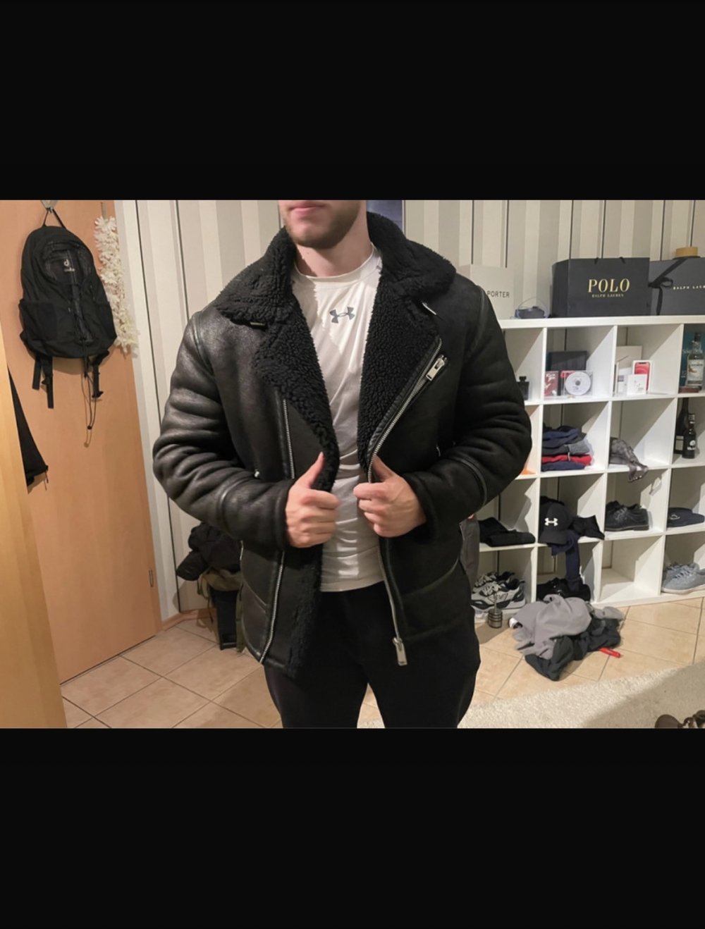Lederjacke
