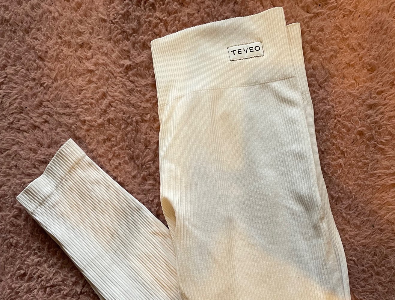 Elegant scrunch Teveo leggings