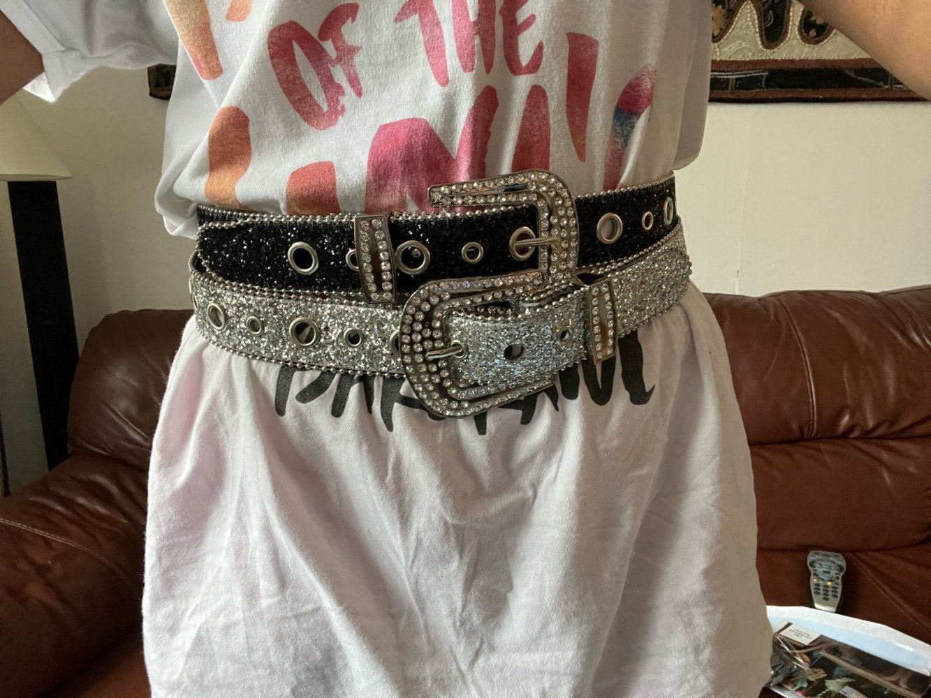 Strass gürtel