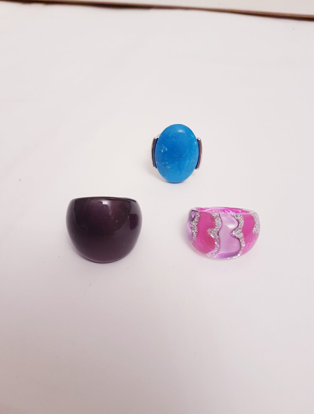 Ringe aus Plastik