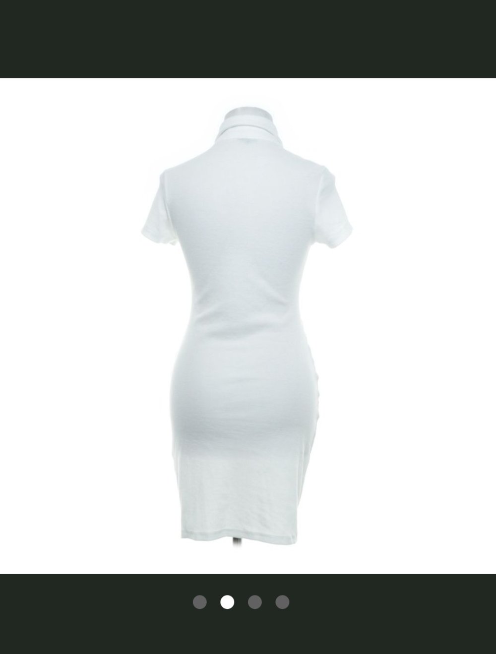 neues weißes Blusen kleid