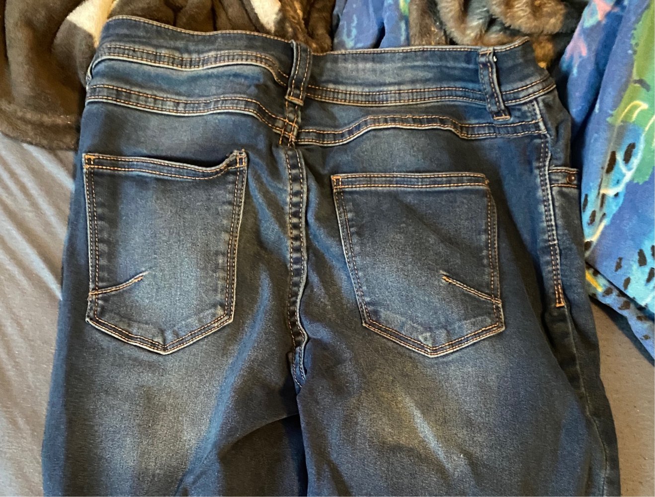 Jeans blau