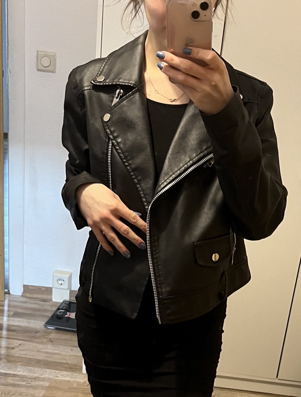 Lederjacke
