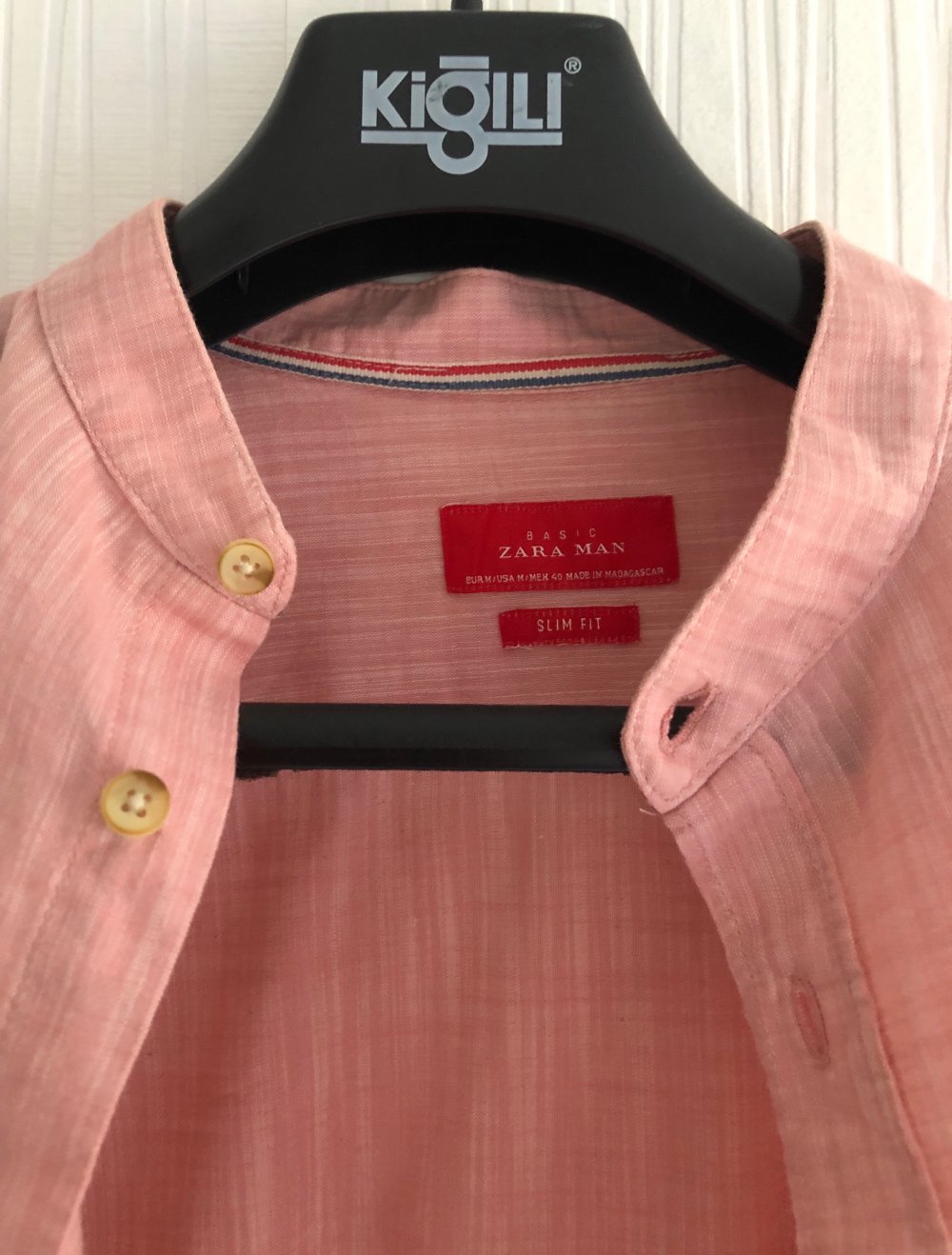 Hemd für Männer in Rosa.