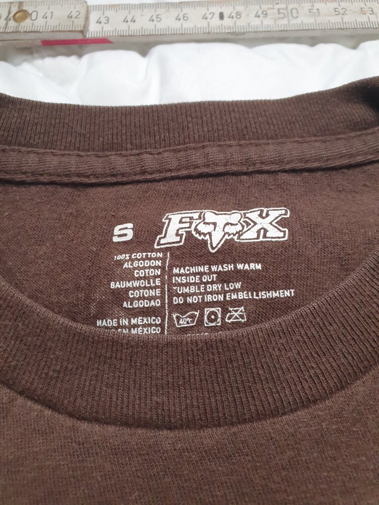 Fox T-Shirt braun S