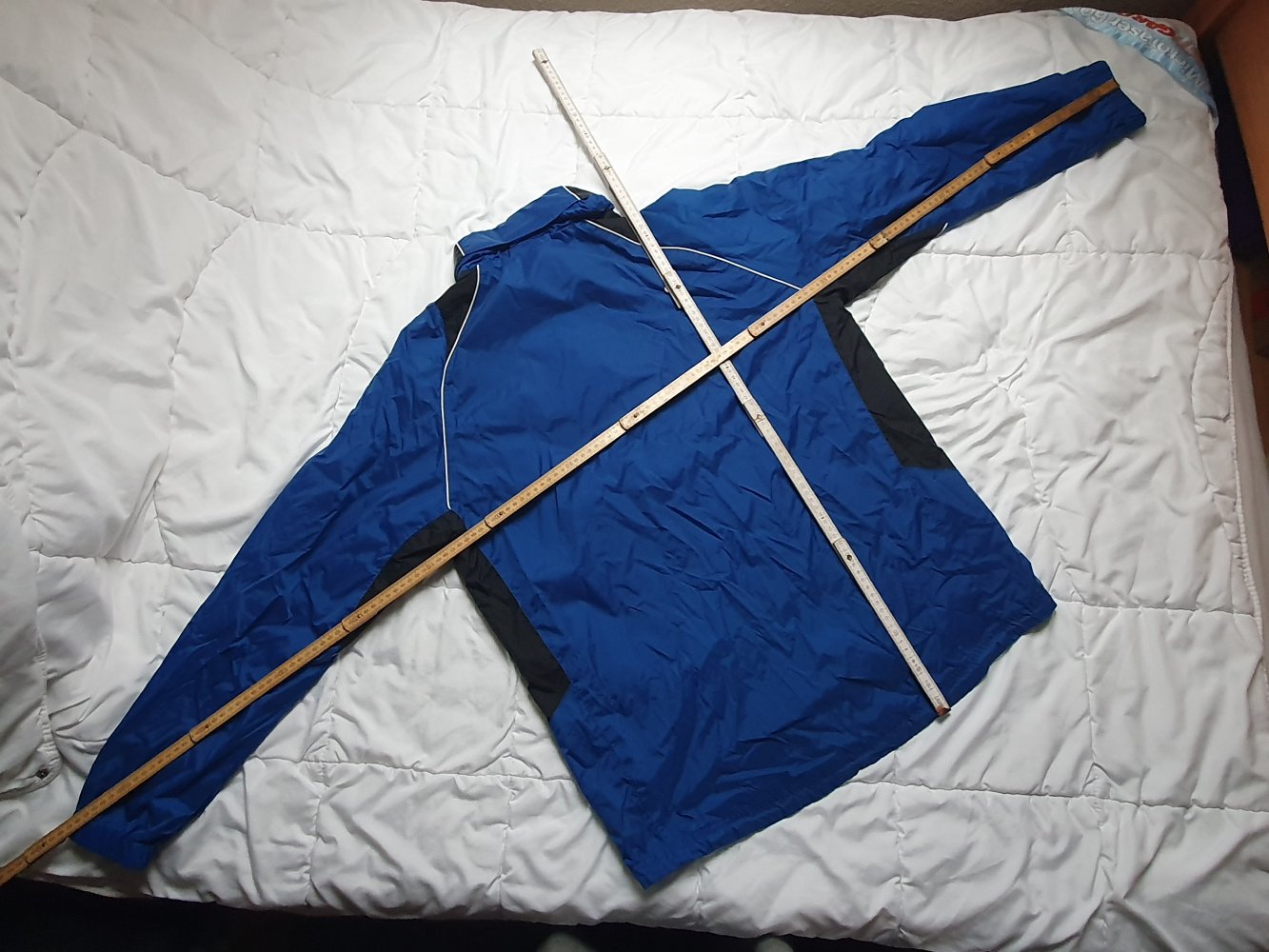 Jako Sport jacke Blau Regenjacke Windjacke M Kapuze